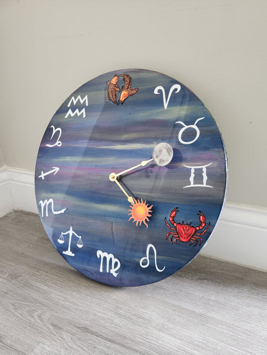 Astro Zodiac Clock☀️🌛