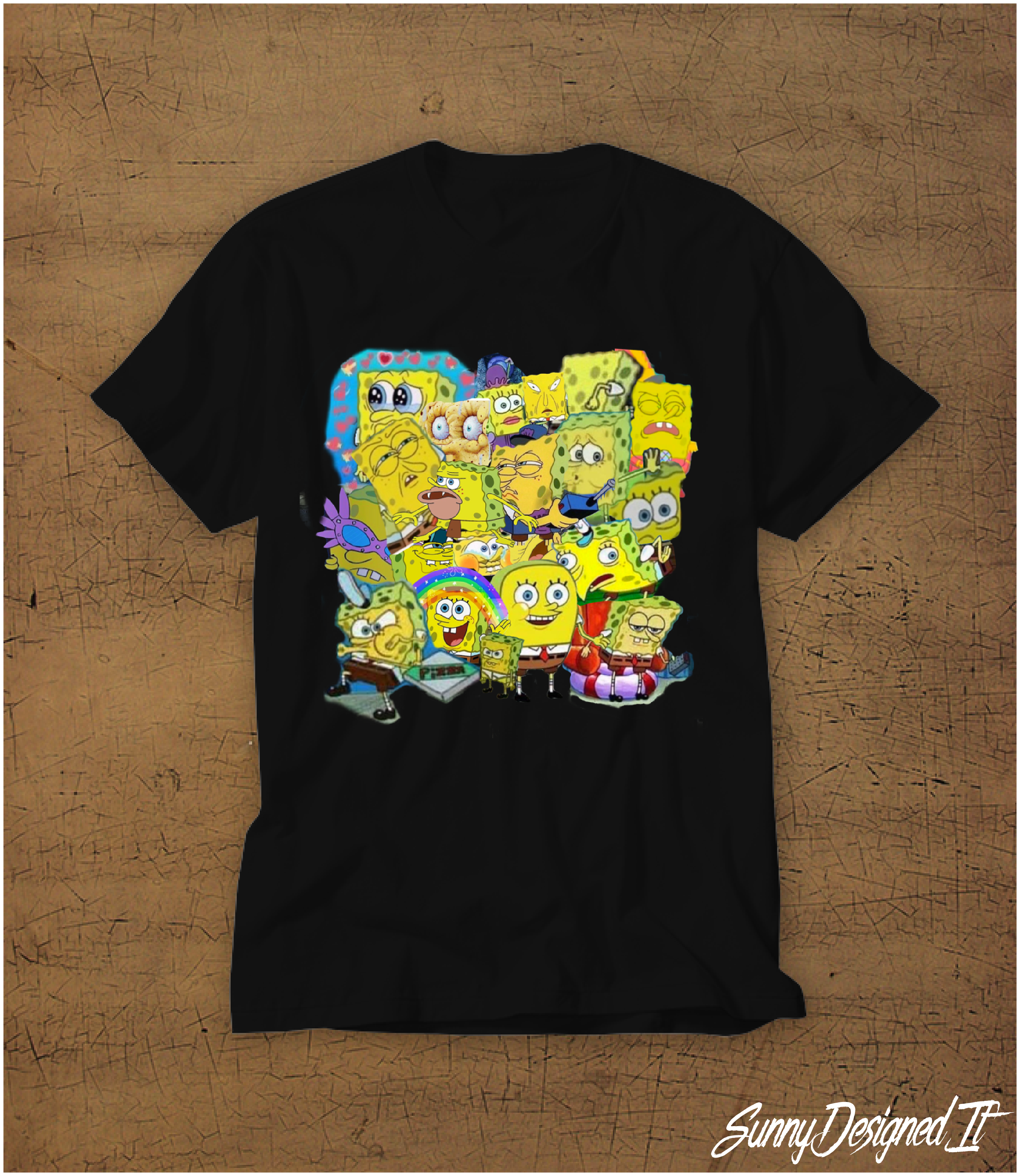 SpongeBob Meme Collage Shirt – SunnyDesignedIt